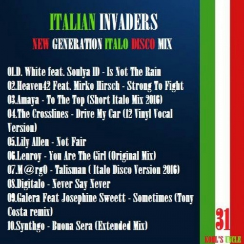 Kohl's Uncle - Italian Invaders New Mix Part 31 (2016)