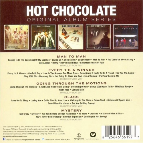 Hot Chocolate - Original Album Series [5CD Box Set] (2014)