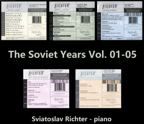 Sviatoslav Richter - The Soviet Years Vol. 01-05 (2003-2007)
