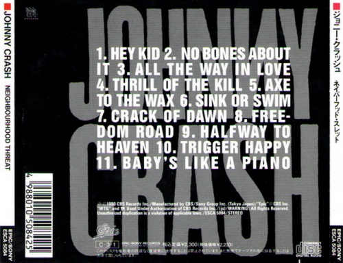 Johnny Crash - Neighbourhood Threat 1990 (Japanese Edition) (Lossless+MP3)