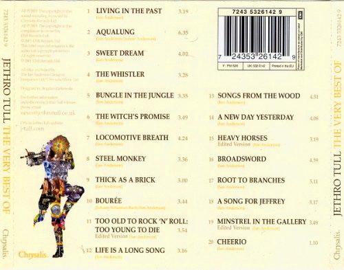 Jethro Tull - The Very Best of Jethro Tull 2001 (Lossless)