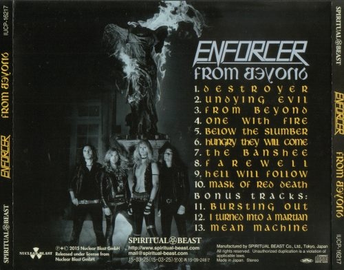 Enforcer - From Beyond [Japanese Edition] (2015) (Lossless)
