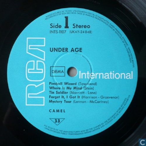 CAMEL - Underage 1969