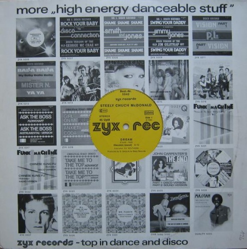 Steely Chuck McDonald - Dream (Vinyl,12'') 1983 (Lossless)