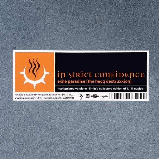 In Strict Confidence - Discography (1996-2010) Lossless