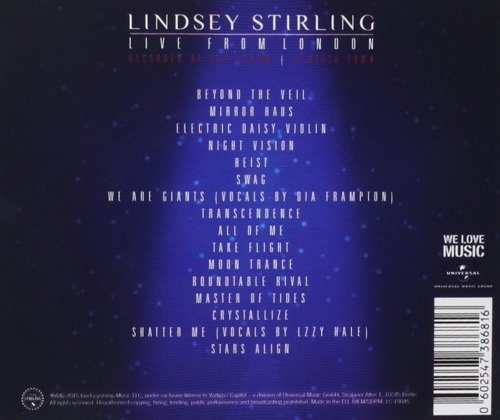 Lindsey Stirling - Live From London (2015) (Lossless)