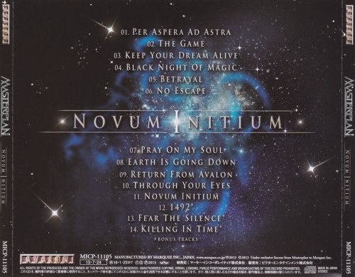 Masterplan - Novum Initium [Japanese Edition] (2013) (Lossless)