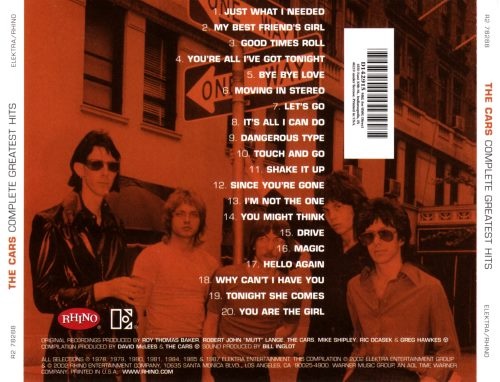 The Cars - Complete Greatest Hits (2002) (Lossless + MP3)