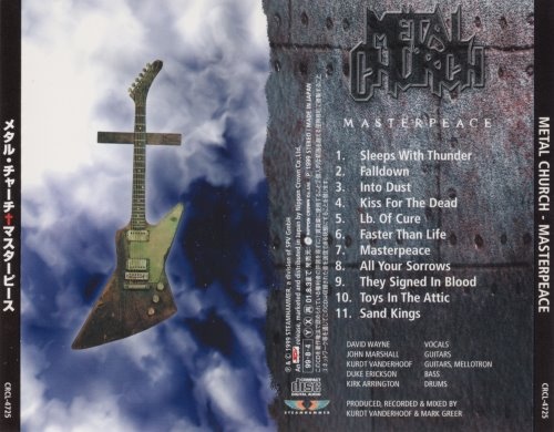 Metal Church - Masterpeace [Japanese Edition] (1999) (Lossless)