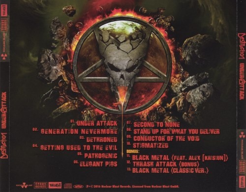 Destruction - Under Attack [Japanese Edition] (2016) (Lossless + MP3)