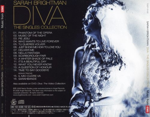 Sarah Brightman - Diva: The Singles Collection [Japanese Edition] (2006) (Lossless)