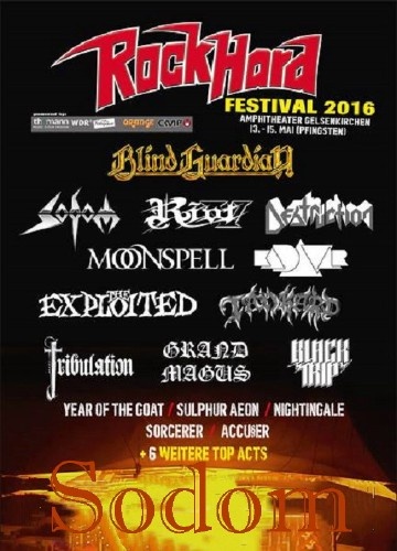 Sodom -  Rock Hard Festival (2016) [HDTV 720p]