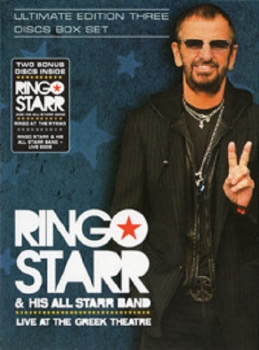 Ringo Starr &;amp His All-Starr Band - Live, Live at the Greek Theatre, Ringo At The Ryman  (2006-2008-2012) 3 x DVD-9