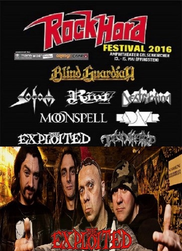 The Exploited -  Rock Hard Festival (2016) [HDTV 720p]