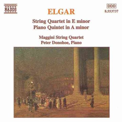 Peter Donohoe & Maggini String Quartet - Elgar: String Quartet in E Minor; Piano Quintet in A Minor (1997) Lossless