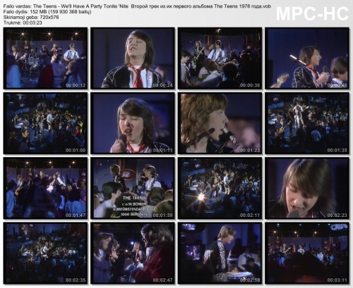 The Teens - We'll Have a Party Tonite 'Nite  (1978)