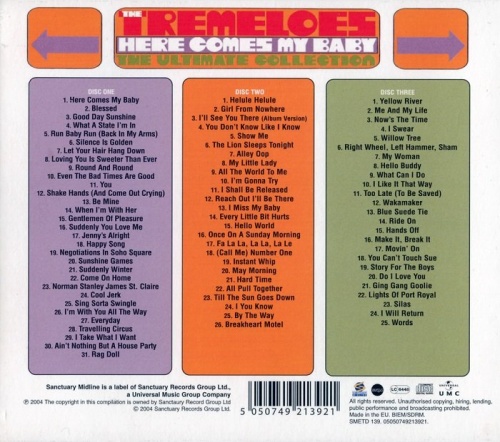 The Tremeloes - Here Comes My Baby: The Ultimate Collection [3CD Box Set] (2004) Lossless