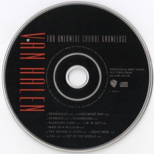 Van Halen - For Unlawful Carnal Knowledge (1991) Lossless