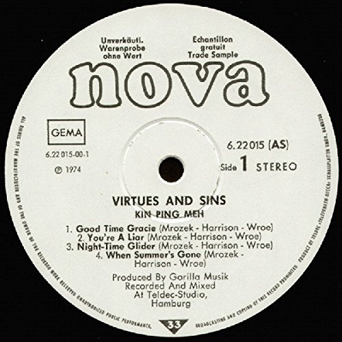 Kin Ping Meh - Virtues & Sins (1974) [Vinyl Rip 24/96] Lossless