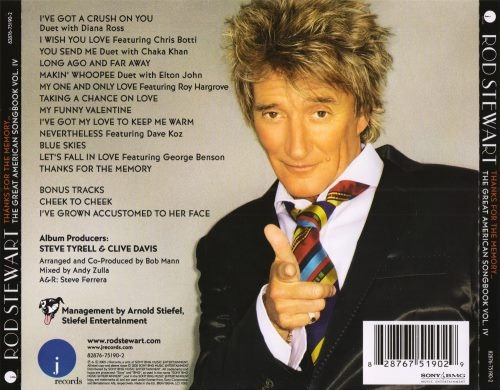 Rod Stewart - Thanks For The Memory: The Great American Songbook [vol.4] (2005) (Lossless)