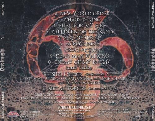 Onslaught - VI [Japanese Edition] (2013) (Lossless)