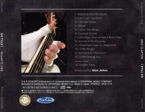 Eric Clapton - I Still Do [Japanese Edition] (2016) (Lossless)