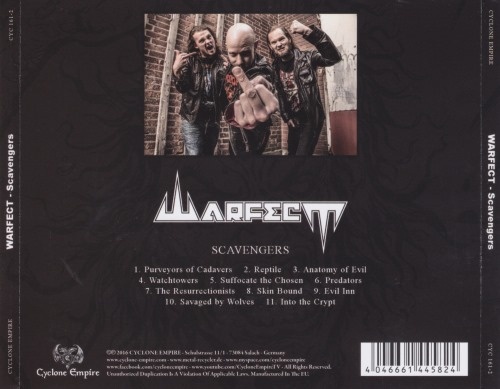 Warfect - Scavengers (2016) (Lossless)