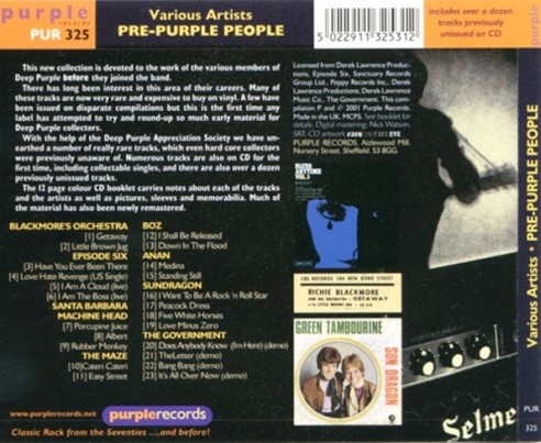 VA - Pre Purple People: Rarities From The Late Beat Age (2001) Lossless