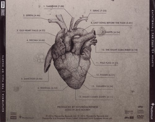 Katatonia - The Fall Of Hearts [Japanese Edition] (2016) (Lossless)