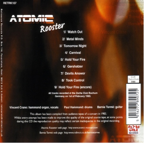 Atomic Rooster: Live In Germany '83 (2000)