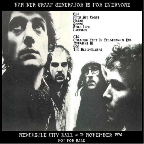 Van Der Graaf Generator - Newcastle City Hall 13.XI 1976.