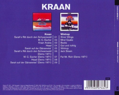 Kraan - Kraan / Wintrup (1972 / 1973) [2CD Reissue 2011] Lossless