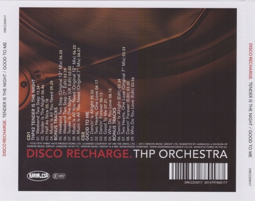 THP Orchestra - Disco Recharge: THP#2 Tender Is The Night / Good To Me (2CD) (2013)