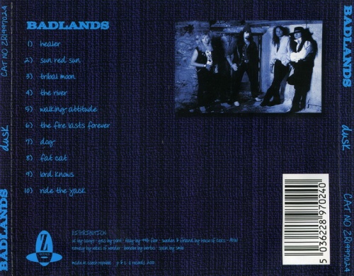 Badlands - Dusk (1998) (Lossless+MP3)