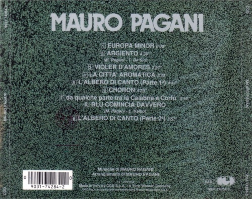 Mauro Pagani - Mauro Pagani (1978)