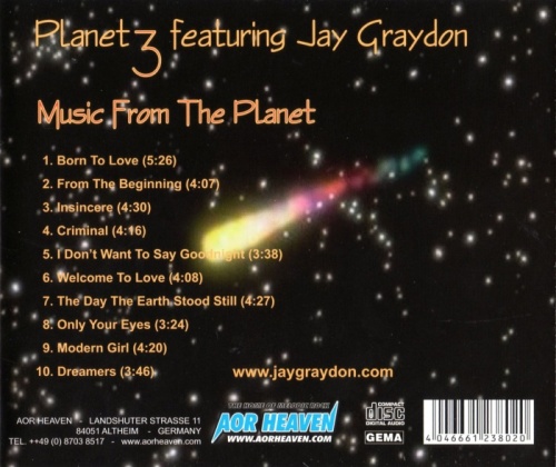 Planet 3 - Music From The Planet (1992) (reissue 2011) (Lossless+MP3)