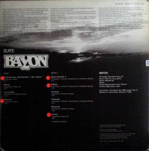 Bayon - Suite (1980)