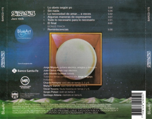 Sintesis - Sintesis (1976) (reissue 2016) (Lossless+MP3)