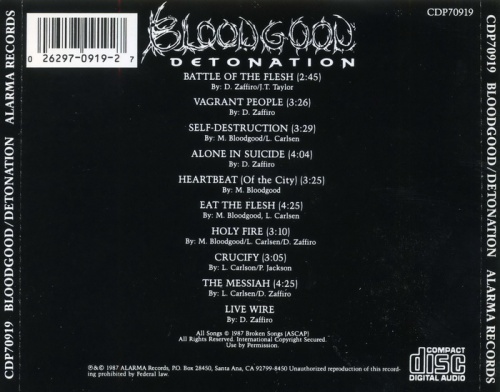 Bloodgood - Detonation (1987)