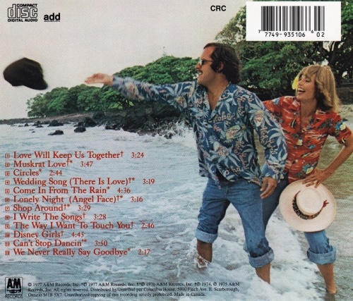 Captain & Tennille - Greatest Hits (1977/1990)