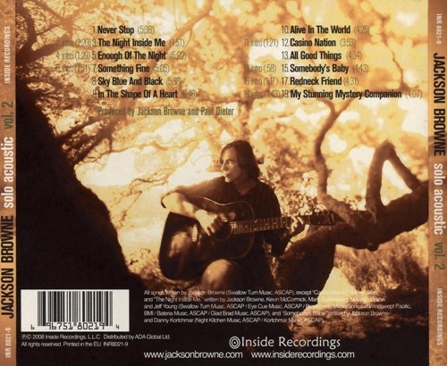 Jackson Browne - Solo Acoustic Vol.2 2008