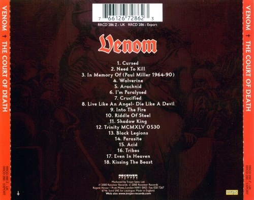 Venom - The Court Of Death (2000) (Lossless)