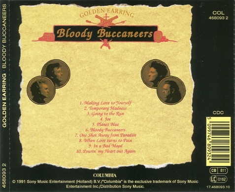 Golden Earring - Bloody Buccaneers (1991) Lossless