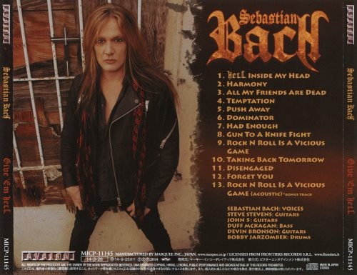 Sebastian Bach - Give 'Em Hell [Japanese Edition] (2014) (Lossless)