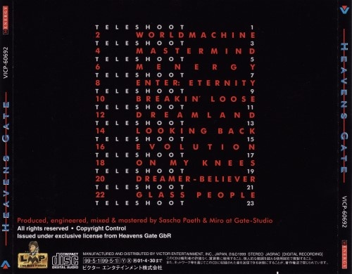 Heavens Gate - Menergy [Japanese Edition] (1999) (Lossless)