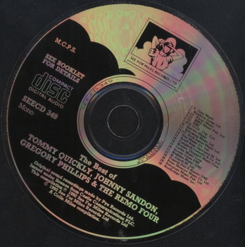 Tommy Quickly & The Remo Four - The Best Of Tommy Quickly, Johnny Sandon, Gregory Phillips & The Remo Four (1992) Lossless