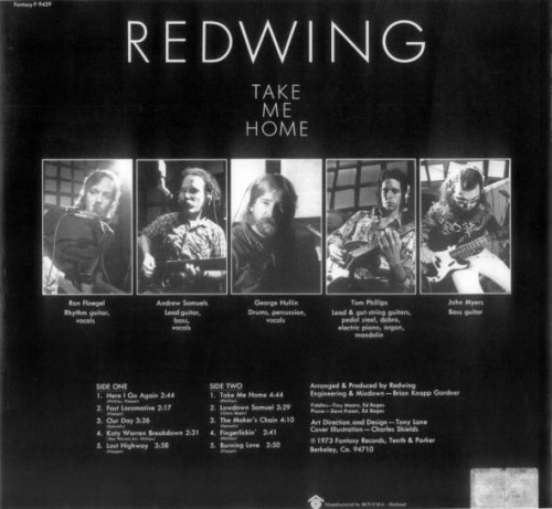 Redwing - Take Me Home (1973) (Lossless+MP3)