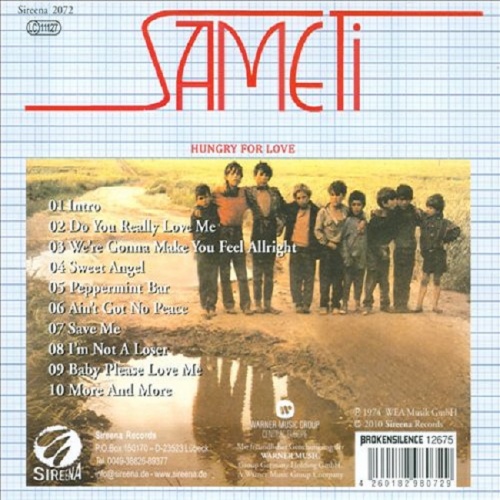 Sameti - Hungry For Love 1974 (2010)