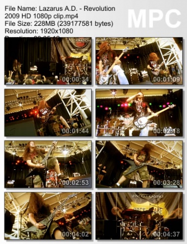 Lazarus A.D. - Revolution 2009