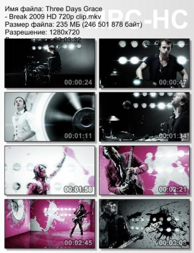 Three Days Grace - Break 2009